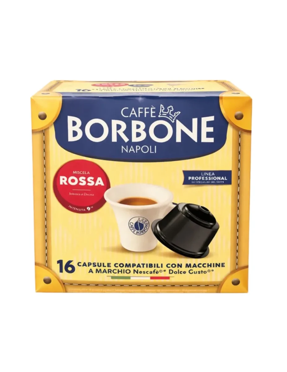 Borbone caffè miscela Rossa compatibile Dolce Gusto* - Quelli del Caffè