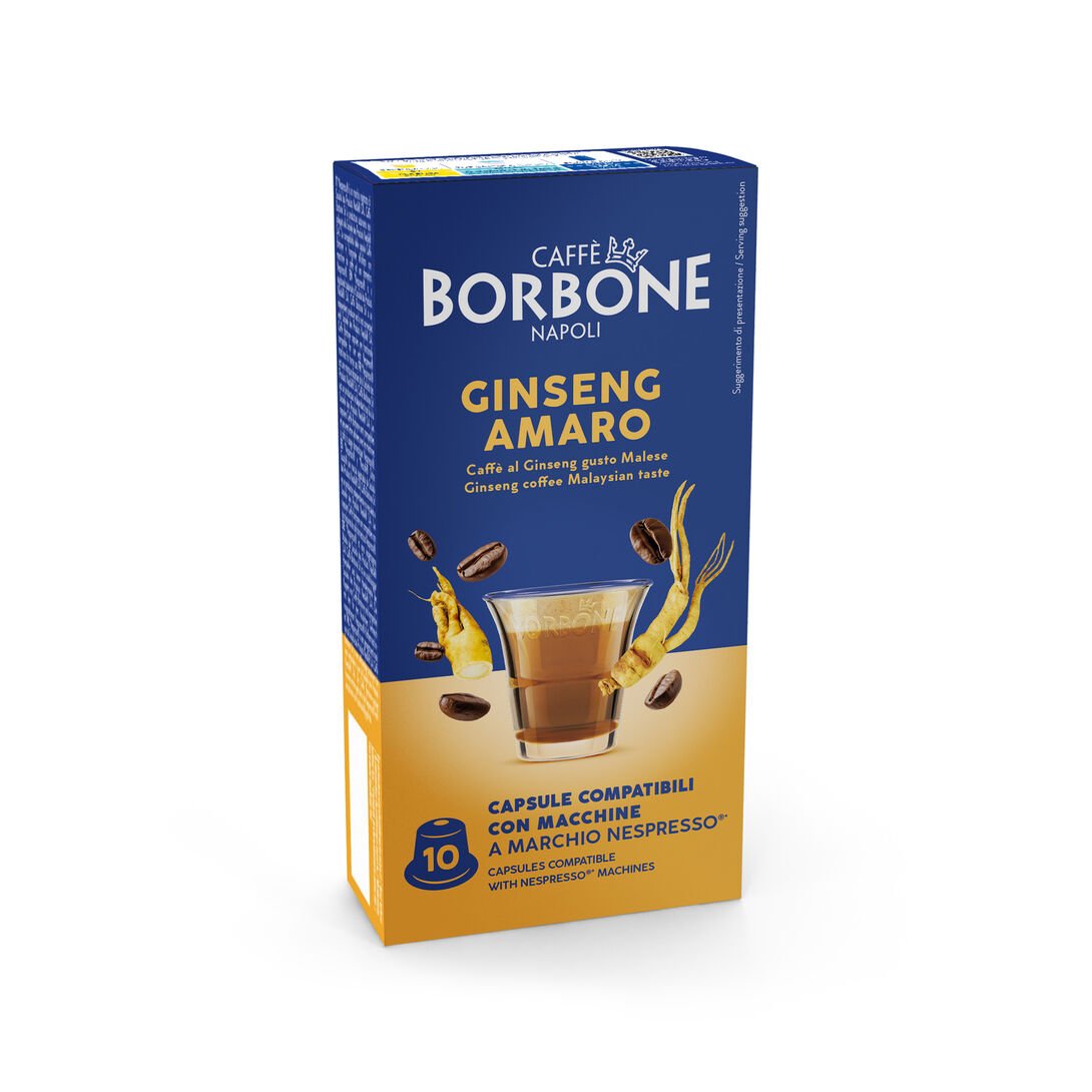 Borbone Ginseng Amaro compatibile Nespresso* - Quelli del Caffè
