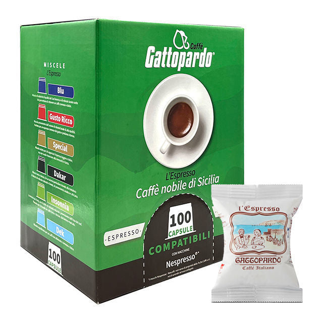 To.Da. Gattopardo miscela Blu compatibile Nespresso*