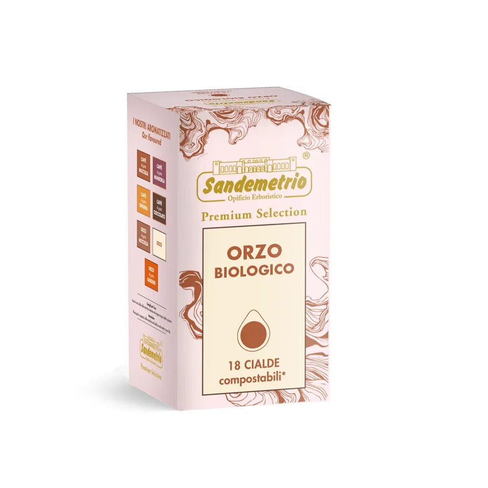 Sandemetrio Orzo Biologico in Cialda in carta ESE 44mm - Quelli del Caffè