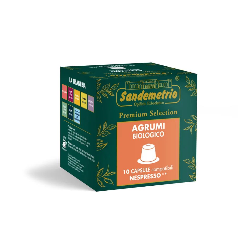 Sandemetrio Tisana agli Agrumi compatibile con Nespresso* - Quelli del Caffè