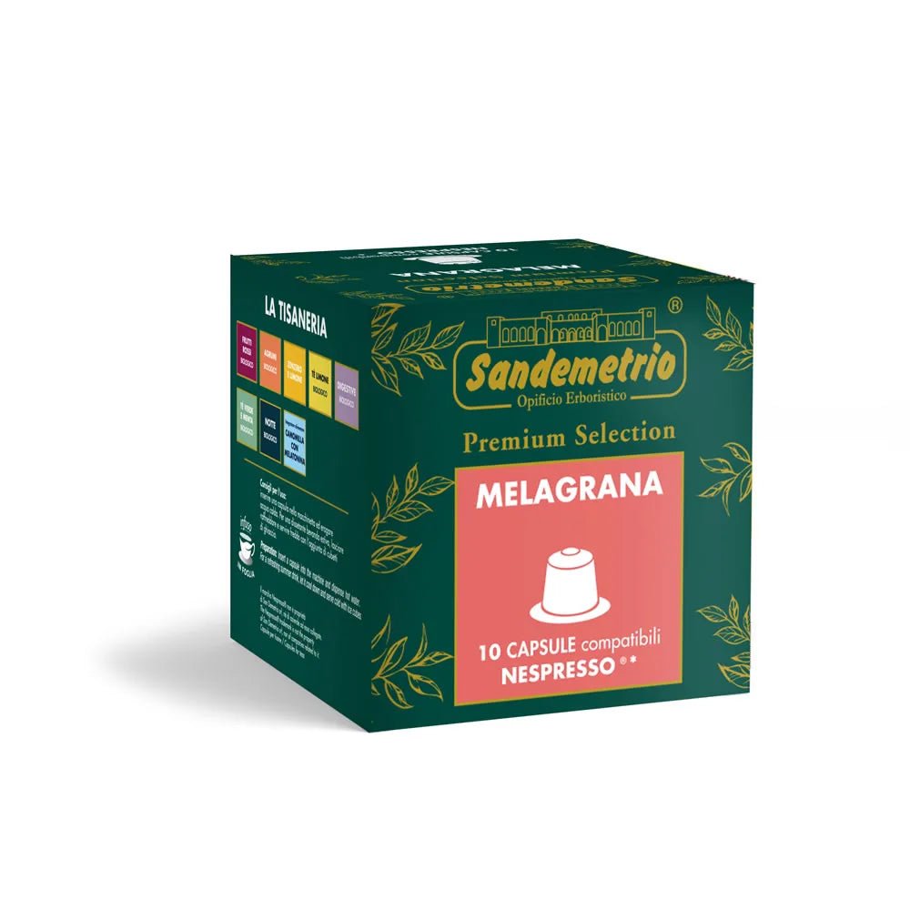 Sandemetrio Tisana Melagrana compatibile con Nespresso* - Quelli del Caffè
