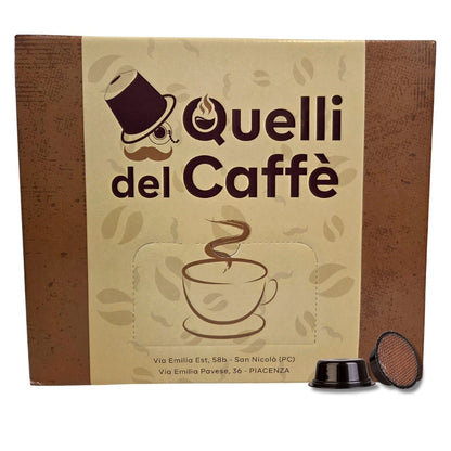 100 Capsule Compatibili Lavazza A Modo Mio* miscela DEK - Quelli del Caffè