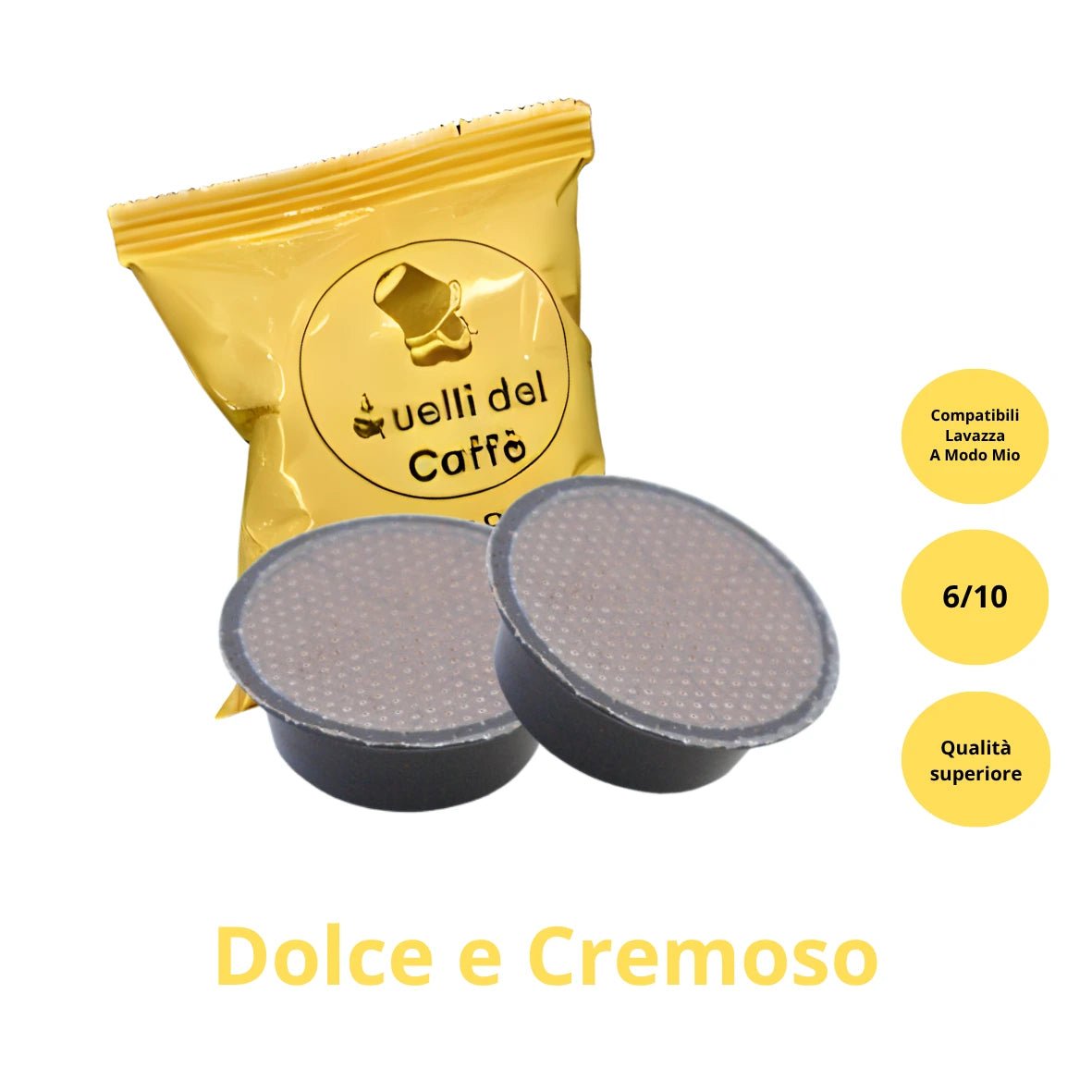 capsule a modo mio dolce cremoso