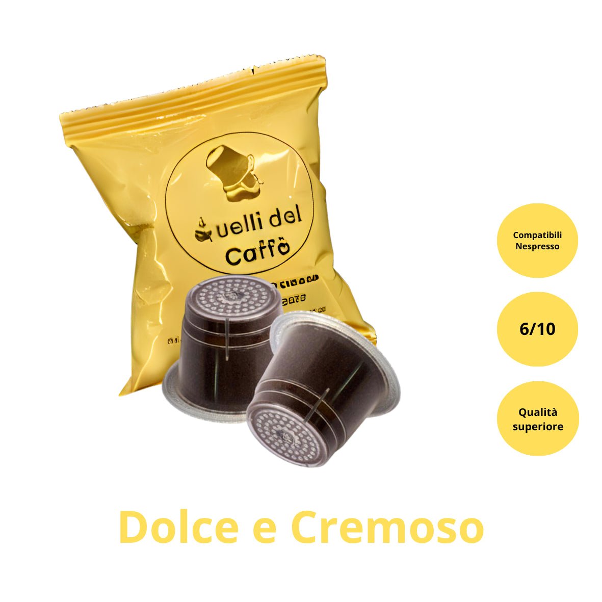 capsule nespresso dolce cremoso