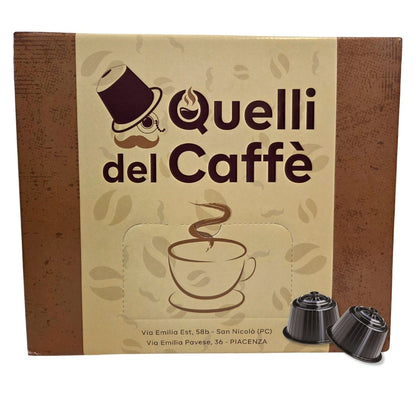 50 Capsule compatibili Dolce Gusto* miscela FORTE E CREMOSO - Quelli del Caffè