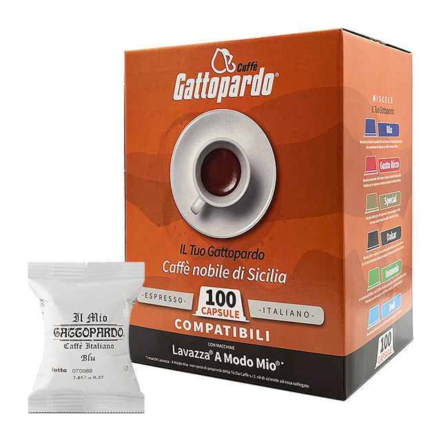 To.Da. Gattopardo miscela Blu compatibile Lavazza A Modo Mio*