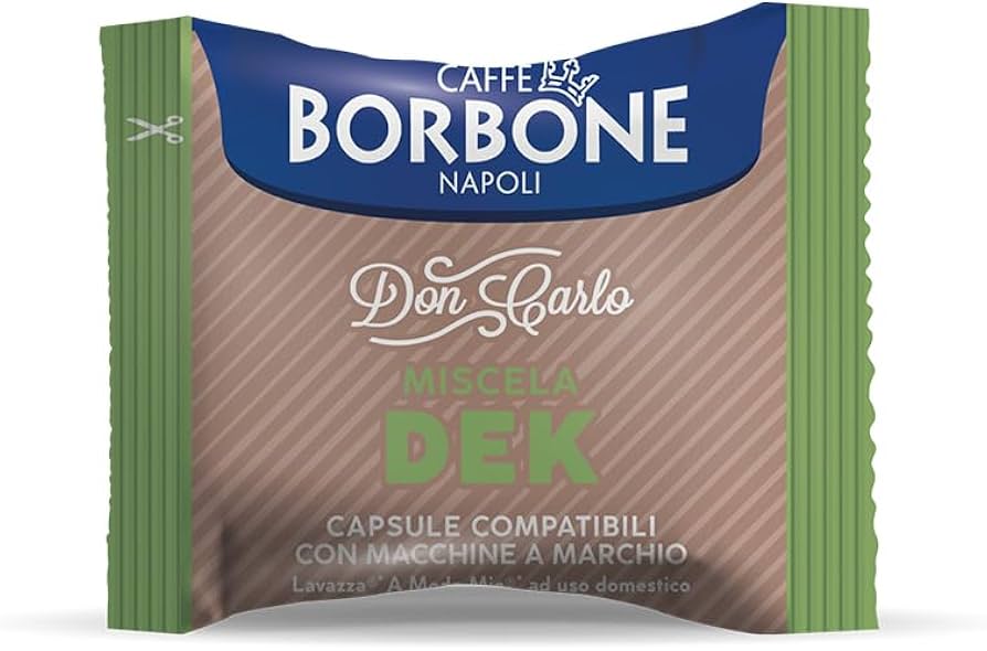 Borbone caffè miscela Dek compatibile Lavazza A Modo Mio* - Quelli del Caffè