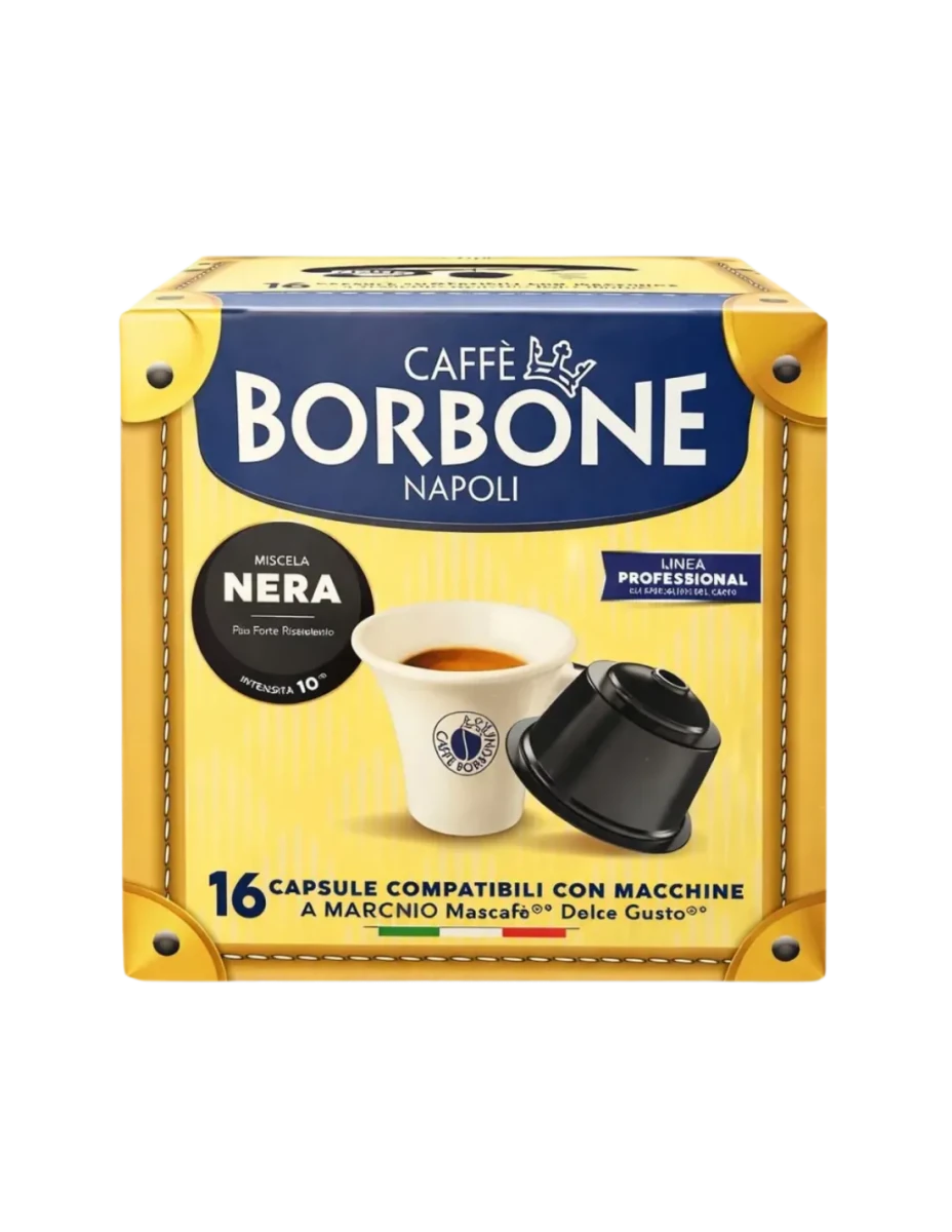 Borbone caffè miscela Nera compatibile Dolce Gusto* - Quelli del Caffè