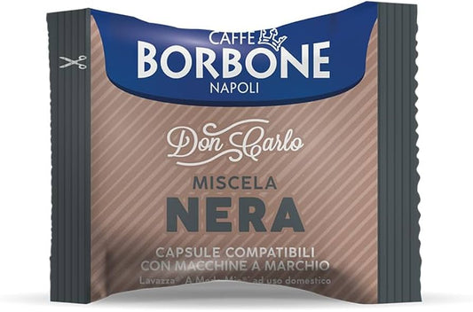 Borbone caffè miscela Nera compatibile Lavazza A Modo Mio* - Quelli del Caffè