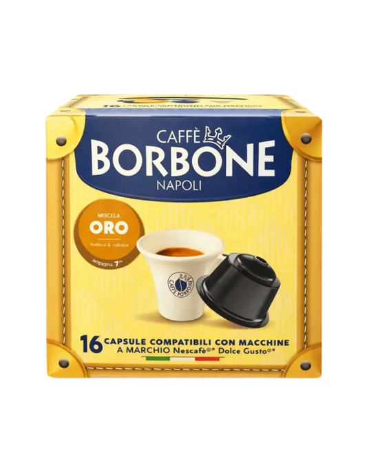 Borbone caffè miscela Oro compatibile Dolce Gusto* - Quelli del Caffè