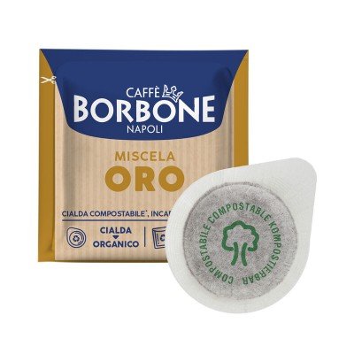 Borbone caffè miscela Oro in Cialda in carta ESE 44mm - Quelli del Caffè