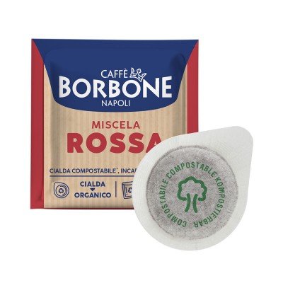 Borbone caffè miscela Red in Cialda in carta ESE 44mm - Quelli del Caffè