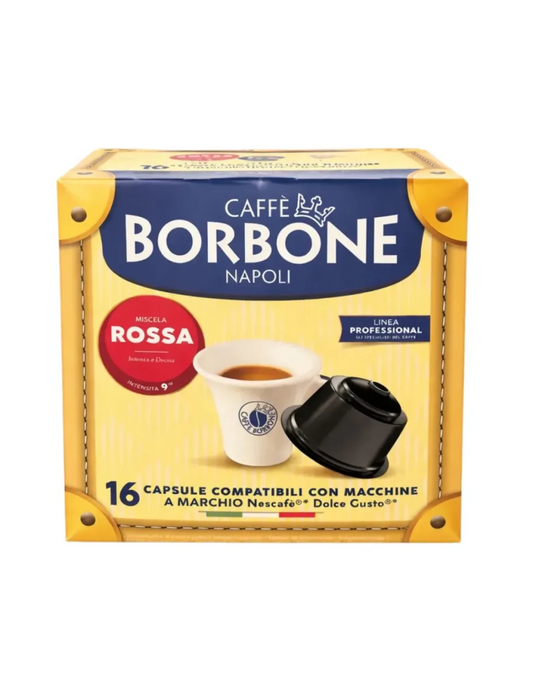 Borbone caffè miscela Rossa compatibile Dolce Gusto* - Quelli del Caffè