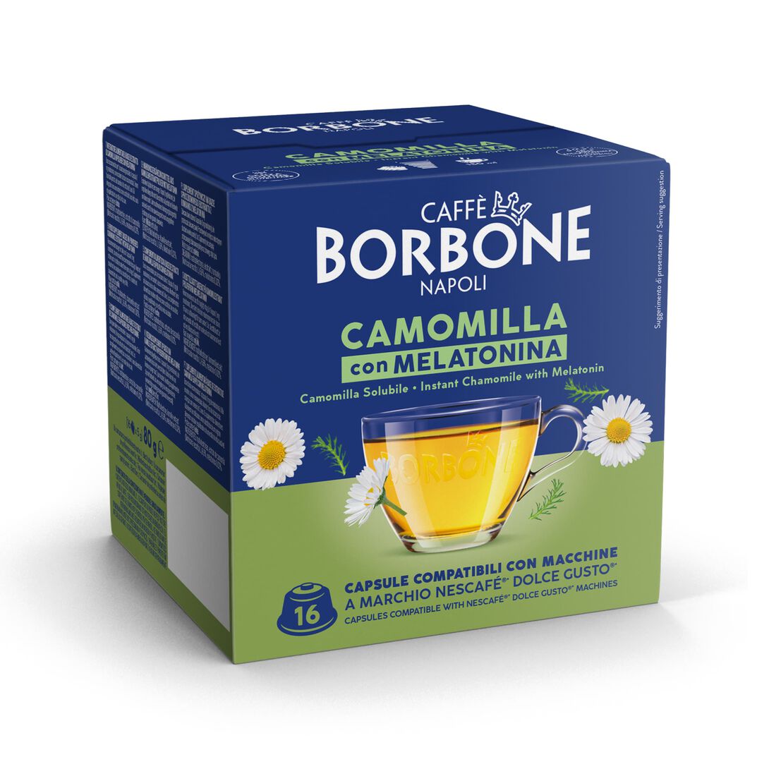 Borbone Camomilla con melatonina compatibile Dolce Gusto* - Quelli del Caffè