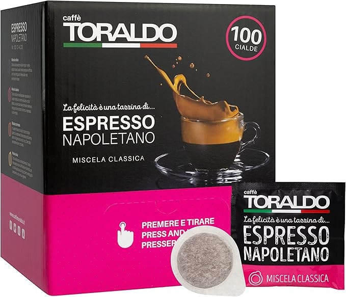 Toraldo caffè miscela Classica in Cialde in carta ESE 44mm