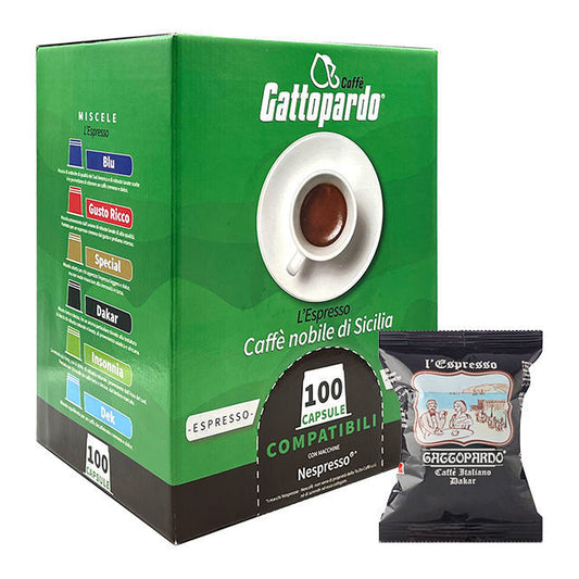 To.Da. Gattopardo miscela Dakar compatibile Nespresso*