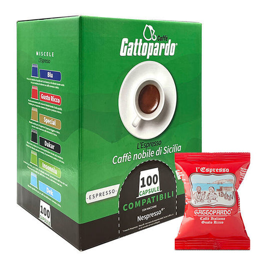 To.Da. Gattopardo miscela Gusto Ricco compatibile Nespresso*