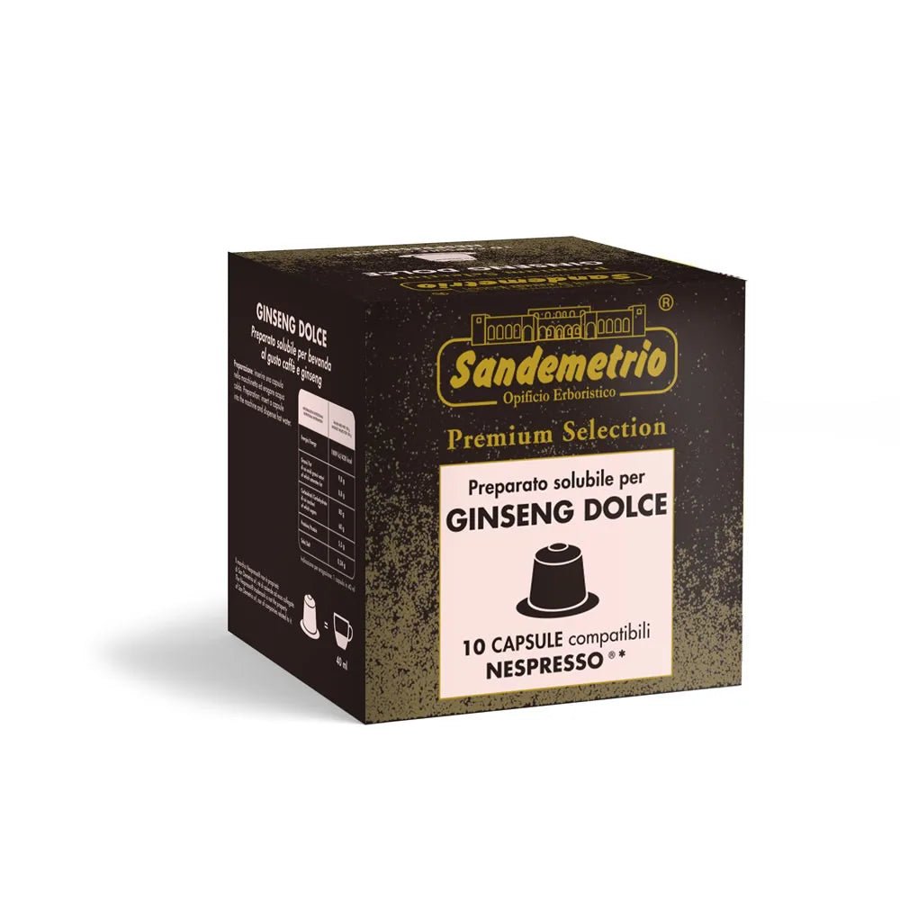 Sandemetrio Ginseng Dolce compatibile con Nespresso* - Quelli del Caffè