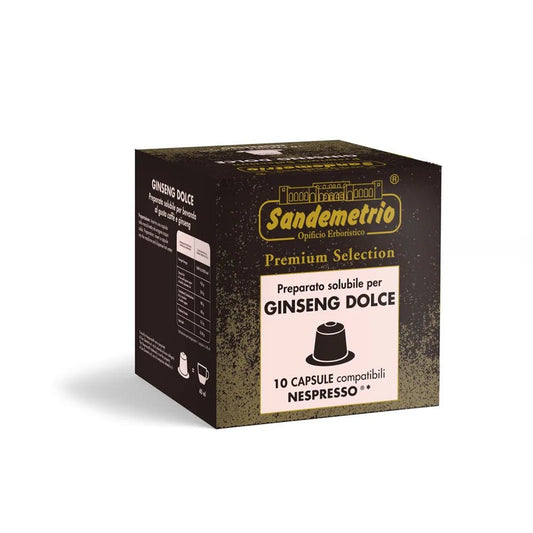 Sandemetrio Ginseng Dolce compatibile con Nespresso* - Quelli del Caffè