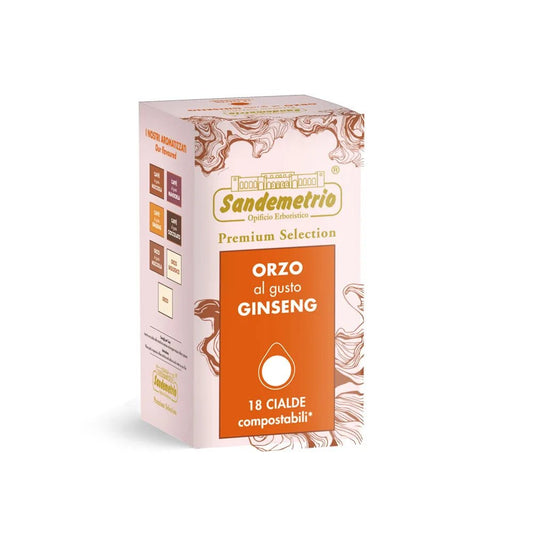 Sandemetrio Orzo al Ginseng in Cialda in carta ESE 44mm - Quelli del Caffè