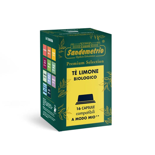 Sandemetrio The al Limone compatibile con Lavazza A Modo Mio* - Quelli del Caffè