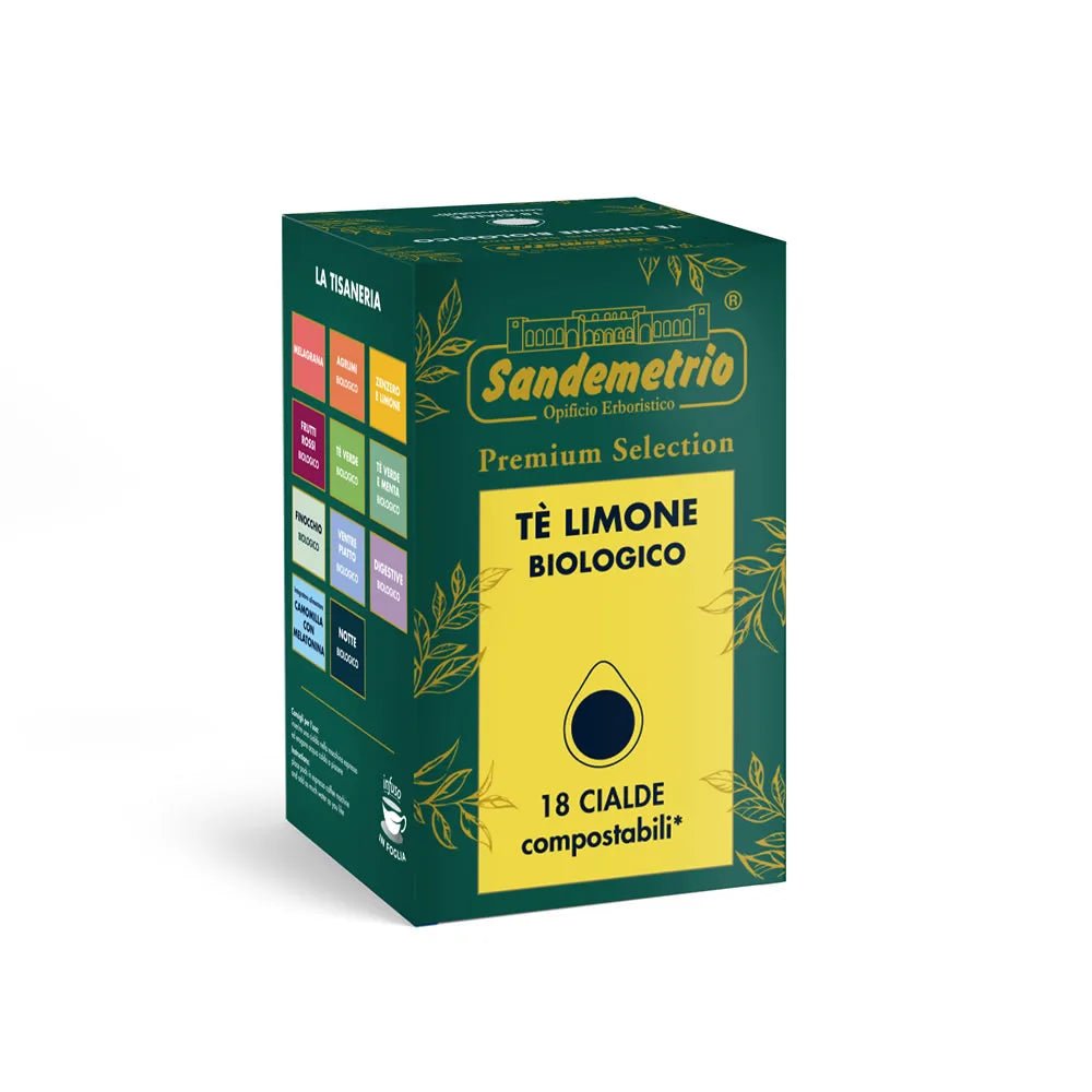 Sandemetrio The al Limone in Cialda in carta ESE 44mm - Quelli del Caffè