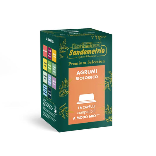Sandemetrio Tisana agli Agrumi compatibile con Lavazza A Modo Mio* - Quelli del Caffè