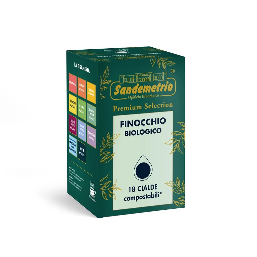 Sandemetrio Tisana al Finocchio in Cialda in carta ESE 44mm - Quelli del Caffè