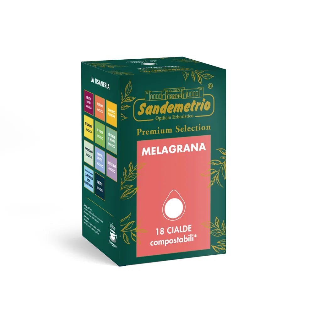 Sandemetrio Tisana Melagrana in Cialda in carta ESE 44mm - Quelli del Caffè