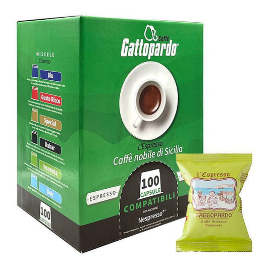 To.Da. Gattopardo miscela Insonnia compatibile Nespresso* - Quelli del Caffè
