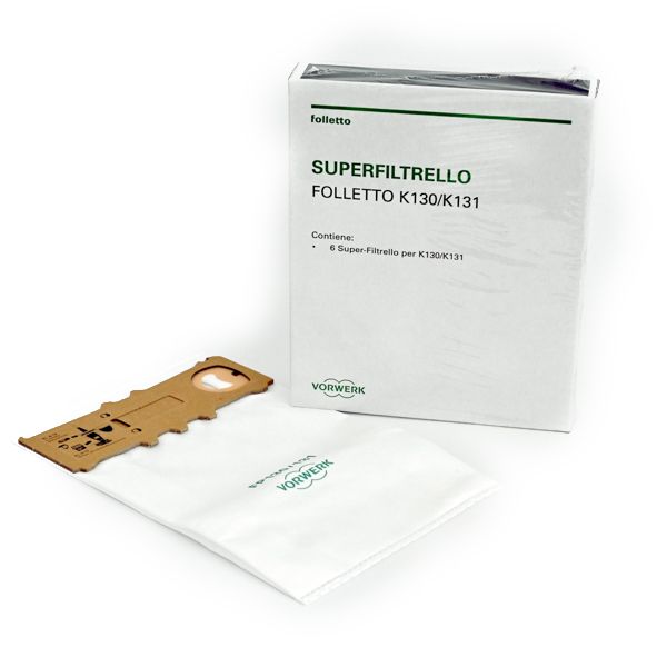 Vorwerk sacchetti per Folletto VK130 - VK131 - Quelli del Caffè