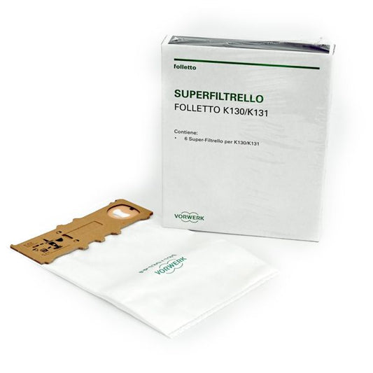 Vorwerk sacchetti per Folletto VK130 - VK131 - Quelli del Caffè