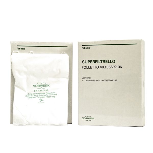 Vorwerk sacchetti per Folletto VK135 - VK136 - Quelli del Caffè